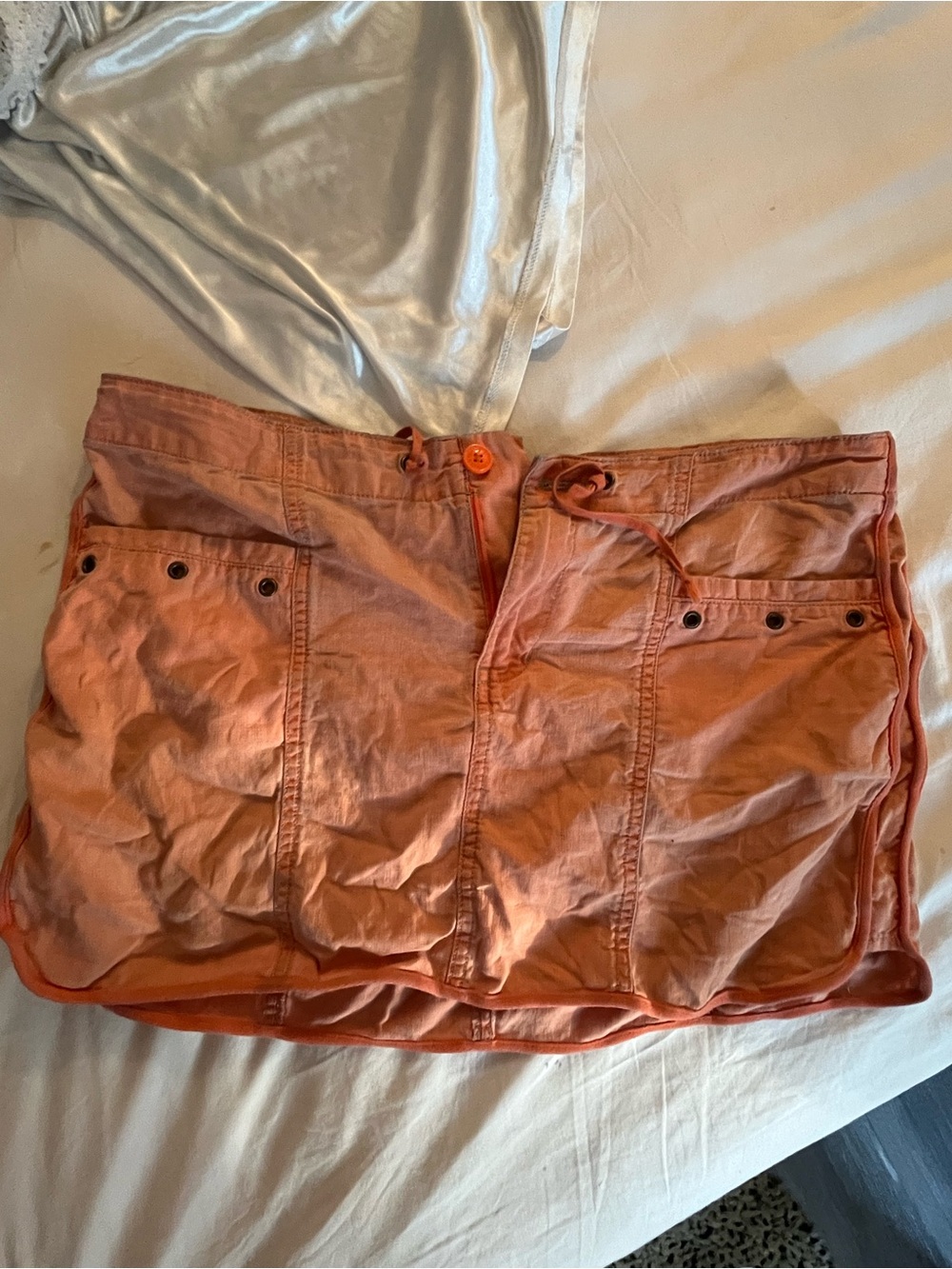Tommy Hilfiger Rust Orange Casual Mini Skirt